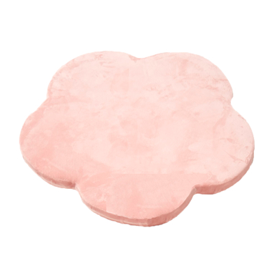 KIDKII Blumen Spielmatte Velvet altrosa