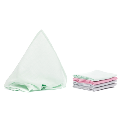 fillikid Langes bébé coton uni 70x70 cm lot de 5