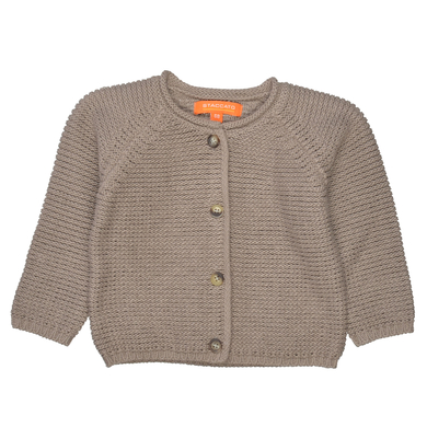 STACCATO Veste en tricot taupe