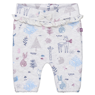 STACCATO Pantalon soft grey à motifs