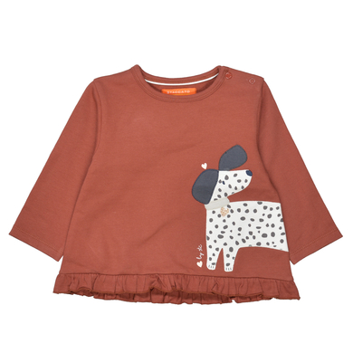 STACCATO Tunique en sweat soft brick