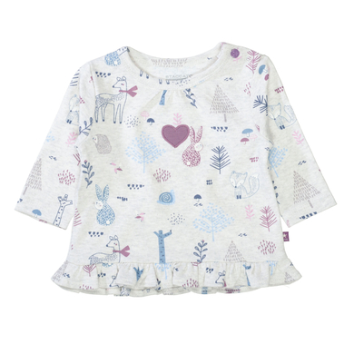 STACCATO Tunique soft grey à motifs