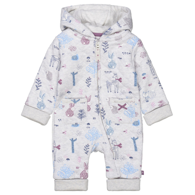 STACCATO Combinaison enfant ouatinée motifs gris doux