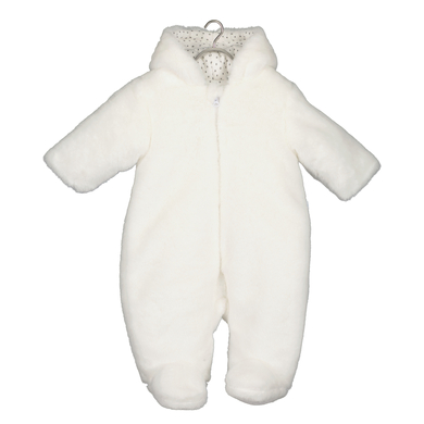 BLUE SEVEN Combinaison moelleuse blanche