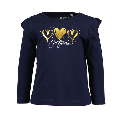 BLUE SEVEN T-shirt à manches longues bleu nuit