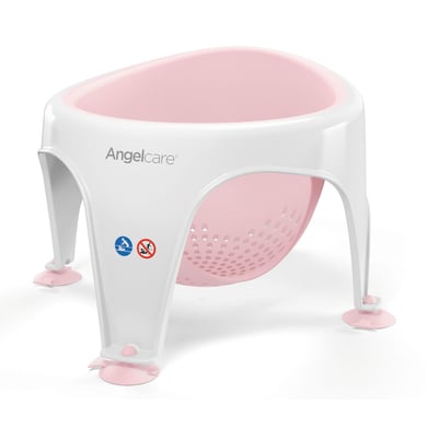 Levně Angel care ® Koupací kroužek od 6 do 10 měsíců, light růžový