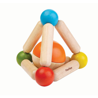 Levně Plan Toys Dětské hračky Pyramide , barevné