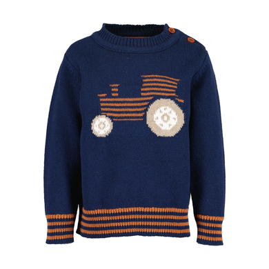 BLUE SEVEN Maglione blu notte