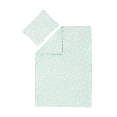 Image of fillikid Biancheria da letto Jersey Stars menta059