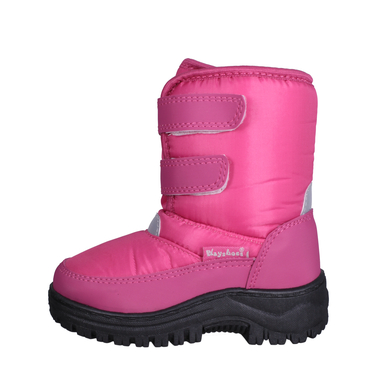 Playshoes Stivaletto invernale con chiusura a velcro rosa