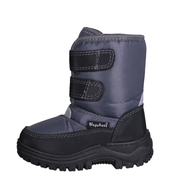 Playshoes Stivaletto invernale con chiusura a velcro grigio