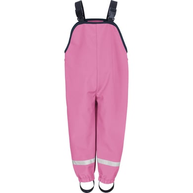 Levně Playshoes Softshellové kalhoty dungarees pink