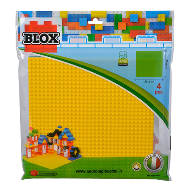 Image of Simba Toys Blox Base per costruzioni in plastica, 25x25 cm ciascuna