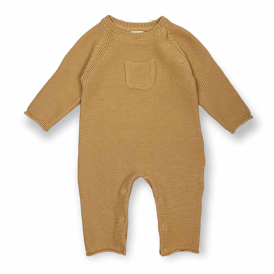 LITTLE Tuta in maglia miele