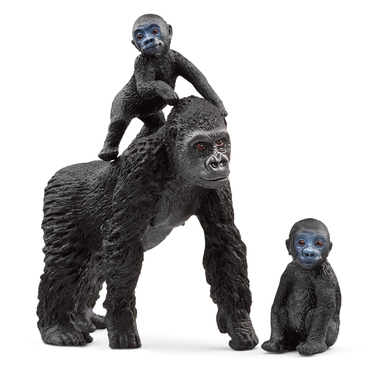 schleich® Figurine famille de gorilles des plaines 42601