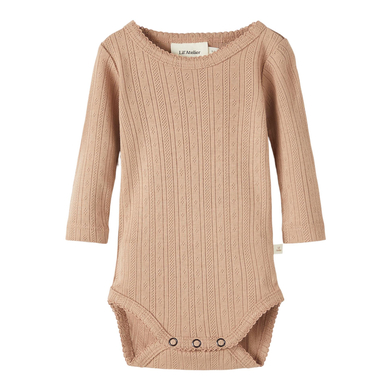 Lil'Atelier Body manches longues Nbfrachel Almond ine