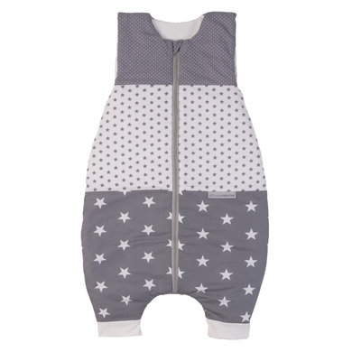 ULLENBOOM Gigoteuse à chaussons été étoiles grises TOG 0.5