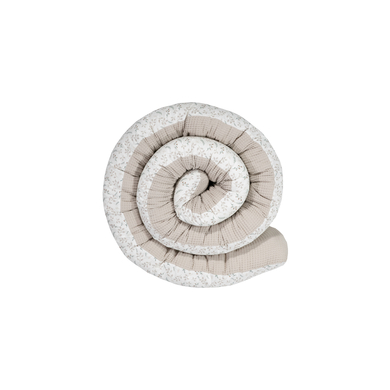 Image of ULLENBOOM Lettino per bambini Snake Waffle Floral Sand 300cm