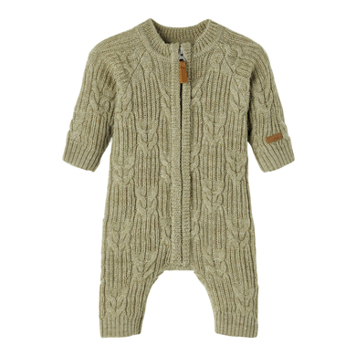 name it Combinaison enfant Nbnwruni Sage argenté laine