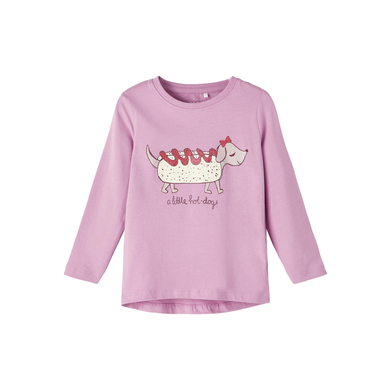 name it T-shirt à manches longues Nmfvix Smoky Grape