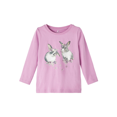 name it T-shirt à manches longues Nmfnaan Smoky Grape