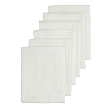 Meyco Langes enfant mousseline Offwhite lot de 6