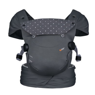 BeSafe Porte-bébé ventral Newborn Haven Anthracite Forest