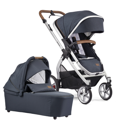 Image of GESSLEIN Passeggino duo FX4 Life, blu melange059