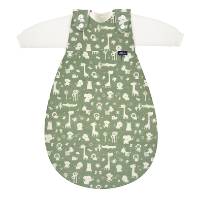 Image of Alvi ® Baby-Mäxchen® Sacco nanna, 3 pezzi - verde con animali059