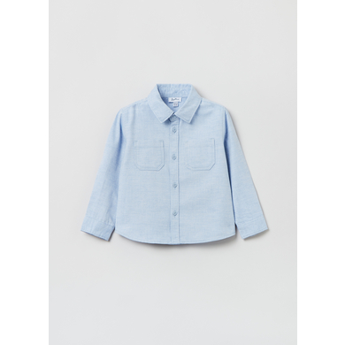 OVS Chemise flanelle bleue