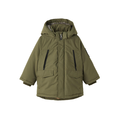 name it Parka enfant Nmmmiller olive nuit