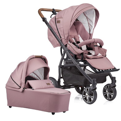 GESSLEIN Poussette duo combinée 2en1 F4 Air+, sable