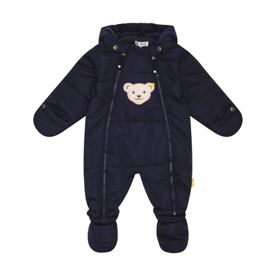 Steiff Combinaison pilote hiver enfant bleu marine