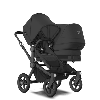 bugaboo Poussette double côte à côte Donkey 5 Duo Complete Black/Midnight Black
