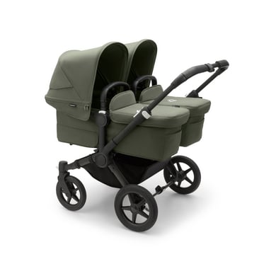 bugaboo carro gemelar donkey 5 twin complete blackforest green