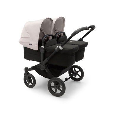 bugaboo Pousstte double côte à côte Donkey 5 Twin complète Black/Misty White