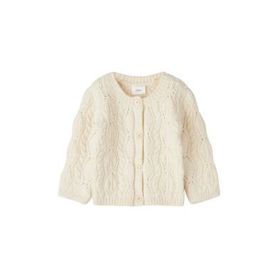 s. Olive r Veste en tricot beige