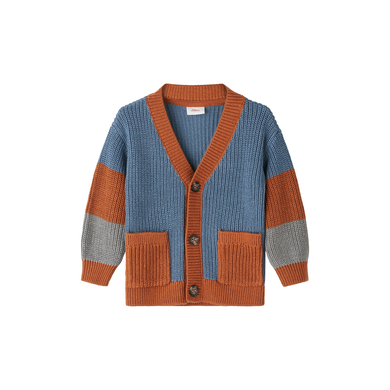 s. Olive r Veste en tricot blue