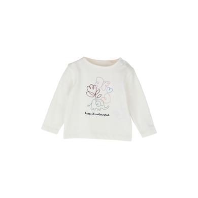 s. Olive r T-shirt à manches longues white