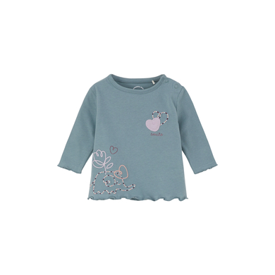 s. Olive r T-shirt à manches longues blue green