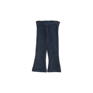 Image of s. Olive r Leggings in velluto a coste blu