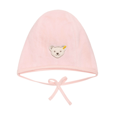 Image of Steiff Cappello in pile argento Rosa059