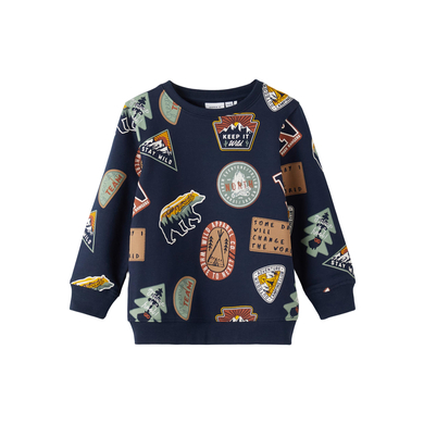 name it Sweat-shirt Nmmoskan Dark Sapphire