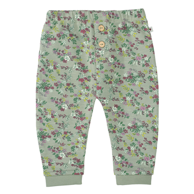 Staccato Pantalon sweat olive à motifs