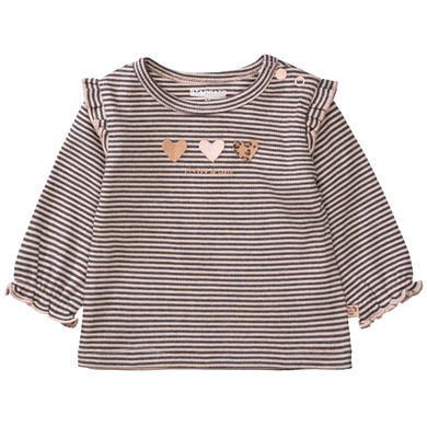 STACCATO T-shirt rose pastel à rayures