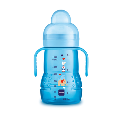 MAM Biberon Trainer+, 220 ml, éléphant