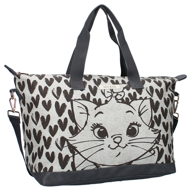 Kidzroom Sac de courses enfant The Aristocats Move with Love Grey