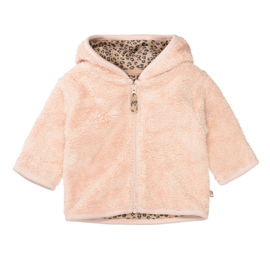 STACCATO Veste en peluche pastel rose