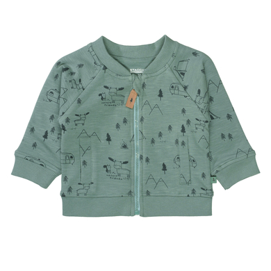 Staccato Veste sweat pale green à motifs