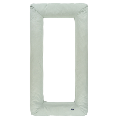Alvi® Tour de lit bébé Carré hippocampe vert 70x140 cm